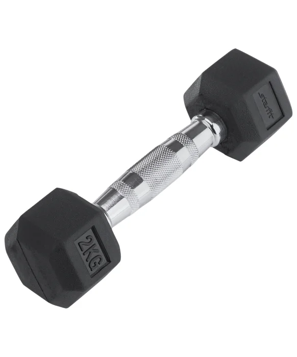 Гантеля гексагональная STARFIT 2кг обрези.