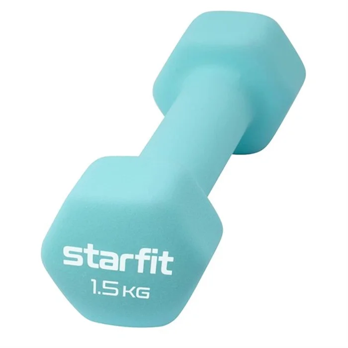 Гантеля неопрен STARFIT 1,5кг